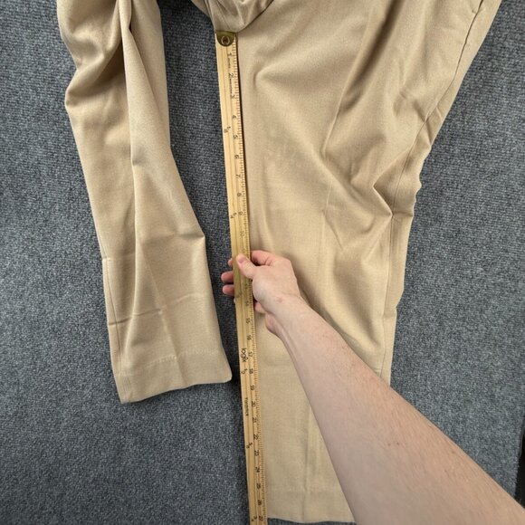 NWT Banana Republic Brushed Pleated Pant Men 34x30 Tapered Leg Relaxed Fit - Picture 5 of 16